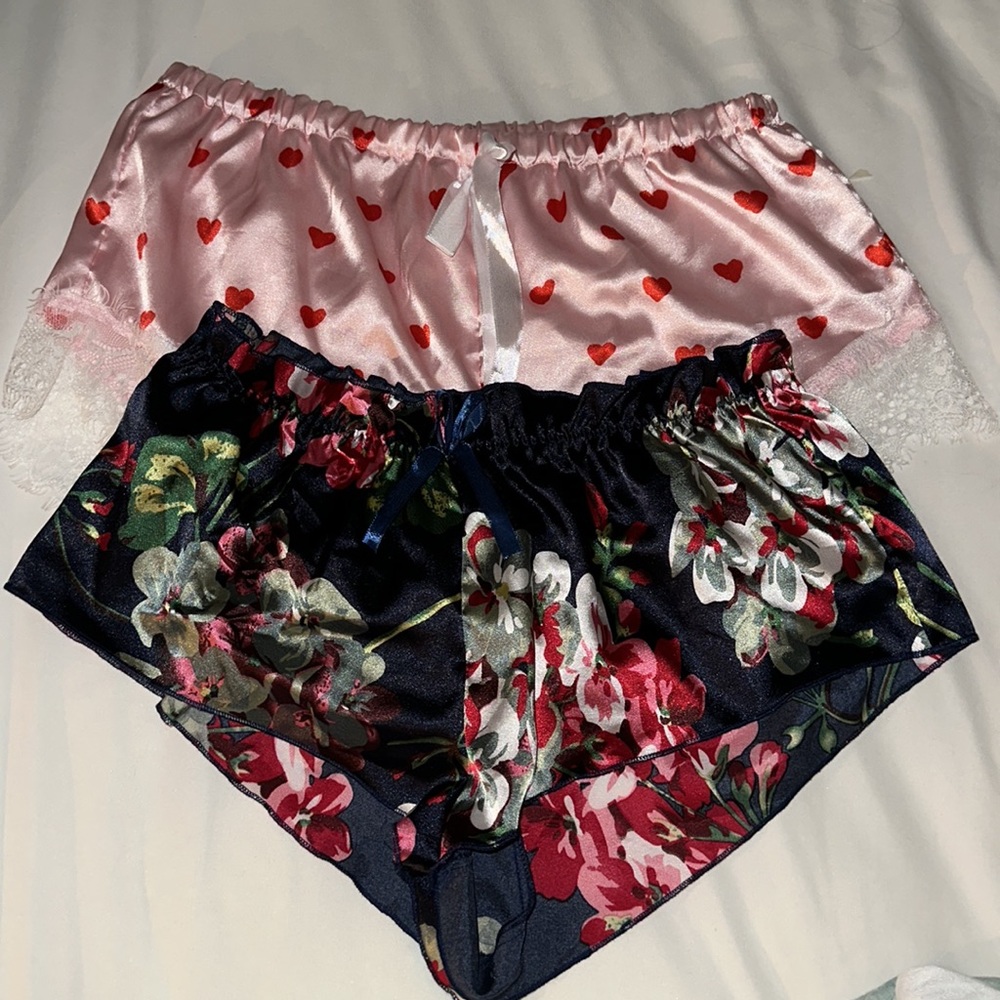 2x satin boxers (washed- never worn)